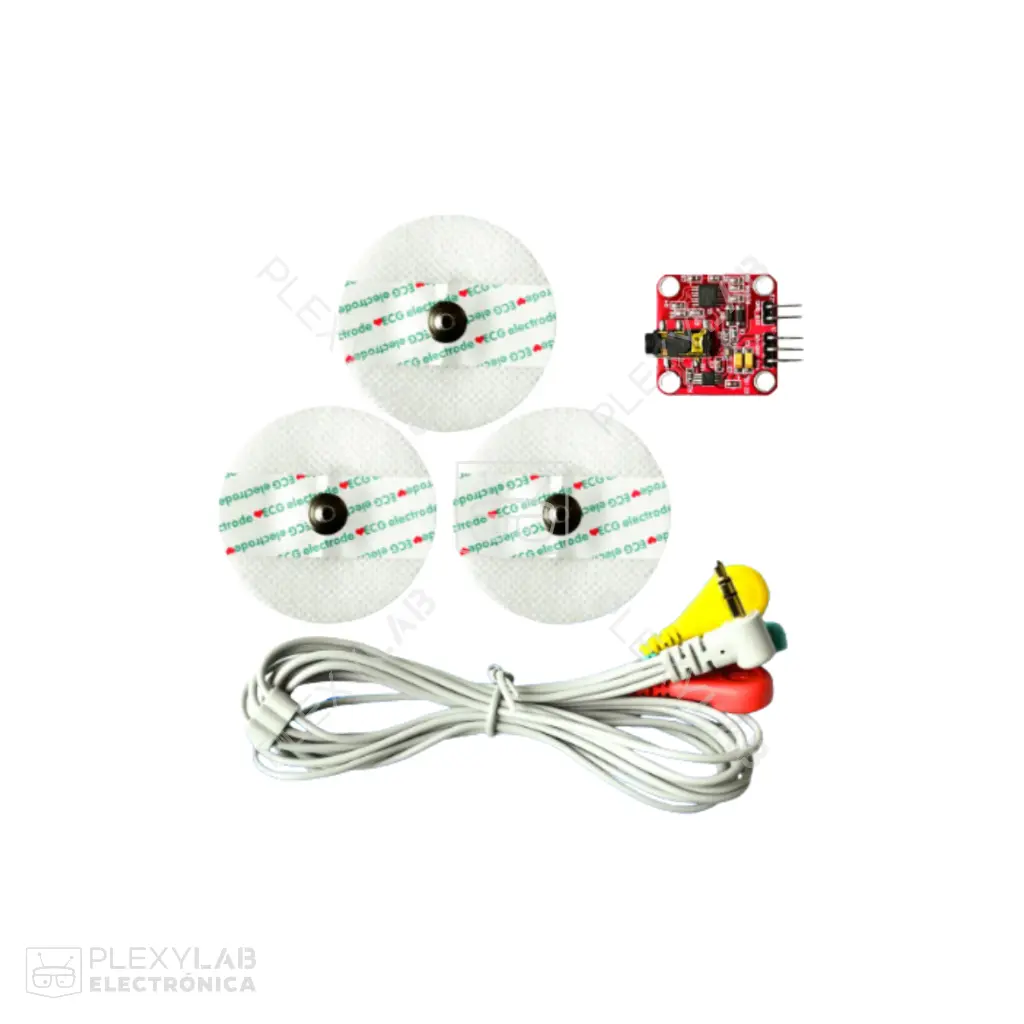 Kit Sensore EMG A Doppio Canale - Modulo Rilevazione Segnale Muscolare Per Arduino